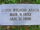  John Wilson Asher