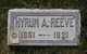  Hyrum Alfred Reeve