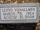  Lloyd Vonallmen