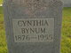  Cynthia <I>Moody</I> Bynum