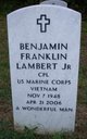 Benjamin Franklin Lambert Jr. Photo