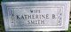  Katherine Ida <I>Burlingame</I> Smith