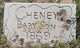  “Baby Son” Cheney