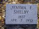  Jemima F Shelby