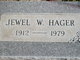  Jewel Loretta <I>Wright</I> Hager