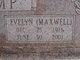  Mary Evelyn <I>Maxwell</I> Kemp