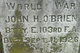  John H. O'Brien
