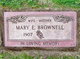  Mary E. Brownell