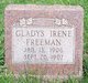  Gladys Irene Freeman