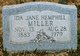  Ida Jane <I>Hemphill</I> Miller
