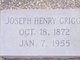  Joseph Henry Griggs