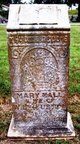  Mary E <I>Nall</I> Houston