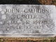  John Calhoun Carter