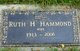  Ruth <I>Harding</I> Hammond