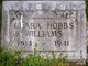  Clara Adeline <I>Hobbs</I> Williams