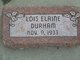  Lois Elaine Durham