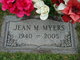  Jean Marie <I>Burton</I> Myers