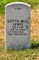 Lottie Bell Lewis Photo