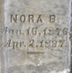  Nora B. Weatherford