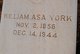  William Asa York Jr.