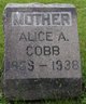  Alice A <I>Reynolds</I> Cobb