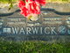  Effie Elizabeth <I>Wirick</I> Warwick