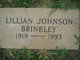  Lillian <I>Johnson</I> Brinkley