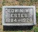  Edwin W. Estes
