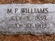  M F Williams