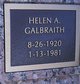  Helen Adkins <I>Farris</I> Galbraith