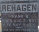 Frank William Rehagen