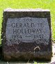  Gerald Eugene Holloway