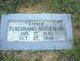  Ferdinand “Ferd” Seideman