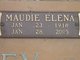  Maudie Elena <I>Easterling</I> Carney