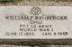  William Fred Rehberger