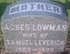  Agnes <I>Lowman</I> Leverich