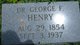 Dr George Franklin Henry