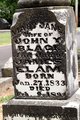 Mrs Mary Jane <I>Elam</I> Black