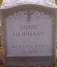  Annie Oliphant