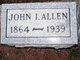  John I Allen