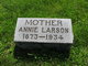  Annie <I>Anderson</I> Larson