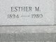  Esther Mabel <I>Eshelman</I> Collins