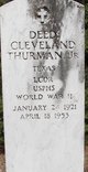  Deed Cleveland Thurman Jr.