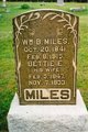  Bettie E. <I>Edwards</I> Miles