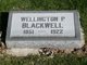  Wellington P. Blackwell