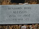  Benjamin Byrd Allison