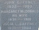  Margaret <I>McDonald</I> Gaffney