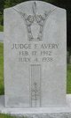  Judge Francis Avery