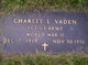  Charles Leonard Vaden