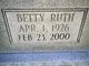  Betty Ruth <I>Pearson</I> McNeill
